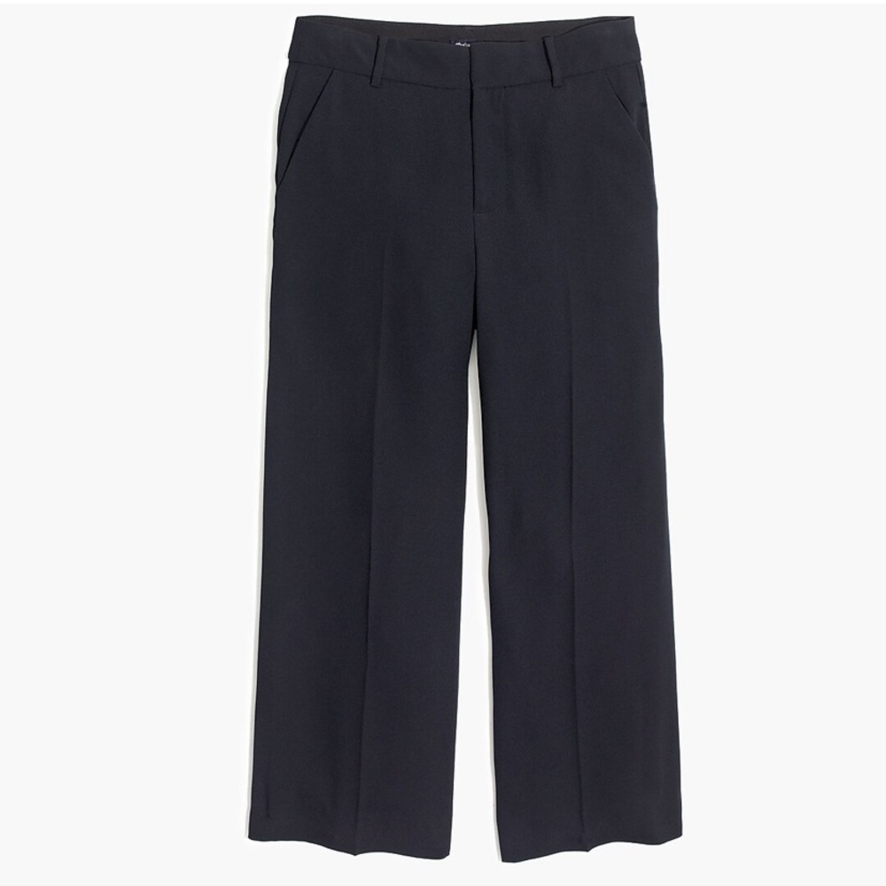 Madewell wide leg Stockton cropped pant